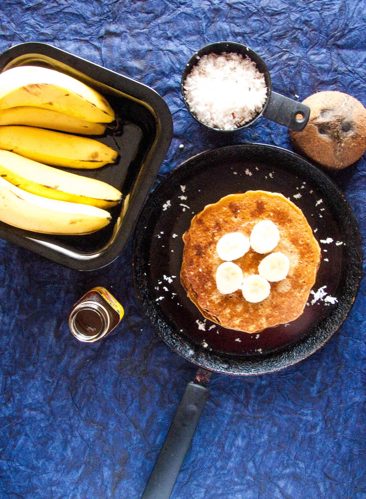 122: How to Make Eggless Banana Pancake Recipe without Baking Soda