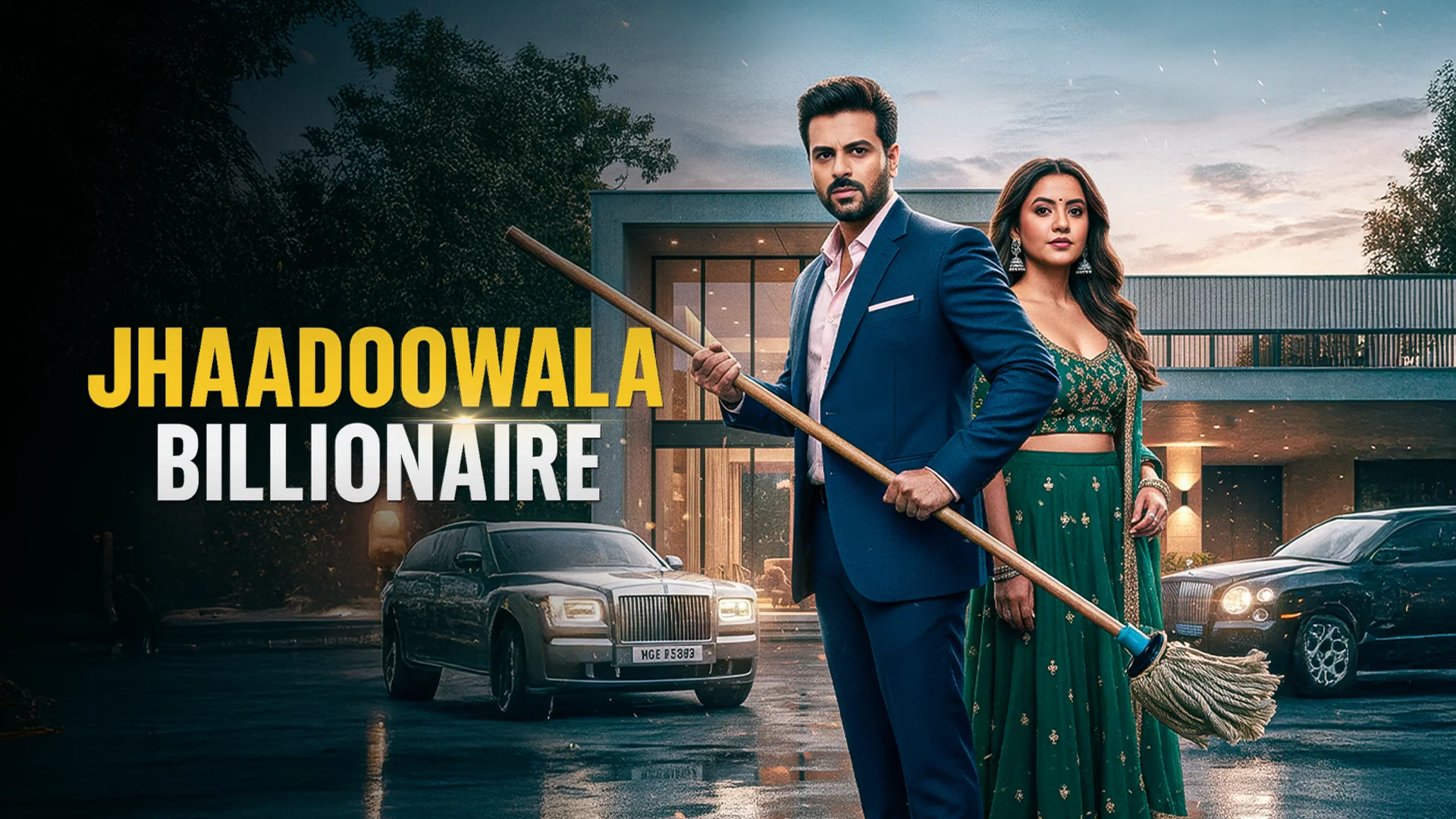 Jhaadoowala Billionaire in hindi |  Audio book and podcasts