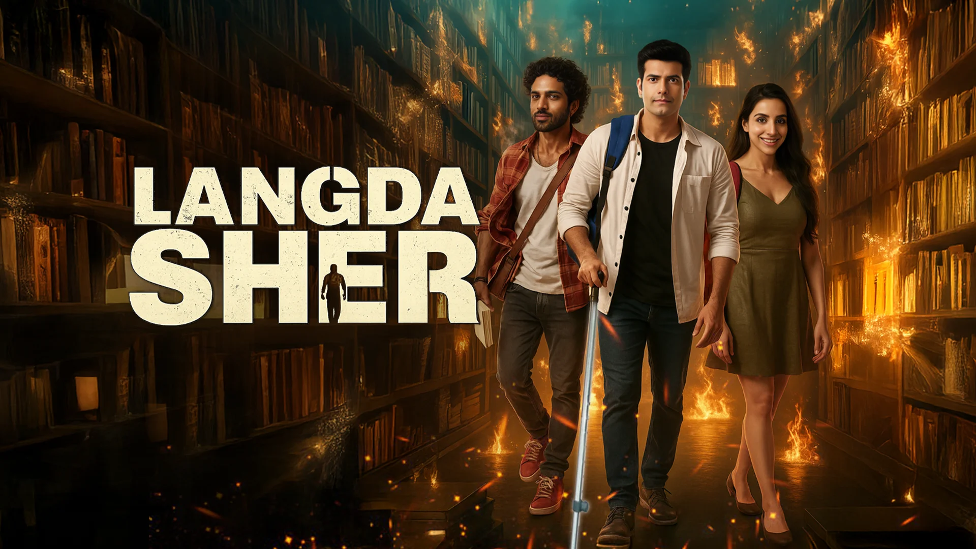 Langda Sher in hindi |  Audio book and podcasts
