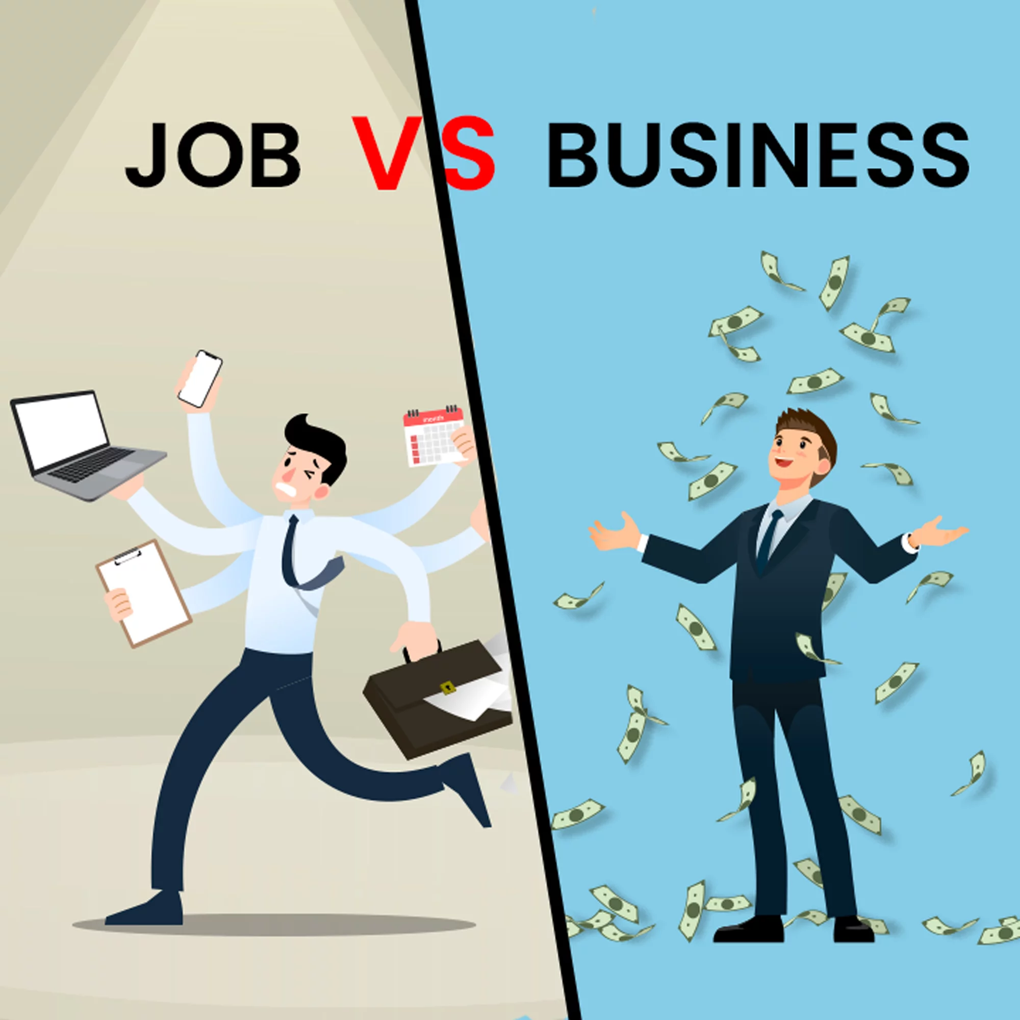 Job vs Business  | 