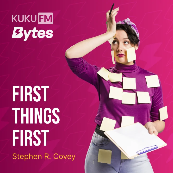 what to say instead of first things first