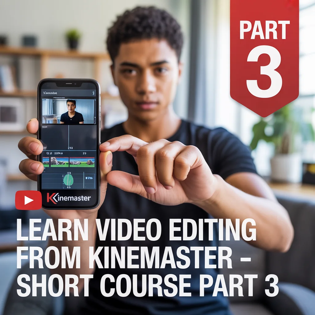Learn Video Editing From KineMaster Short course -Part 3 | Vertical ...