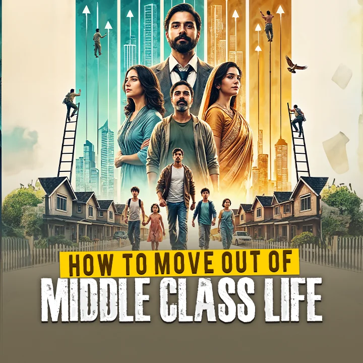 How to move out of middle class Life | 