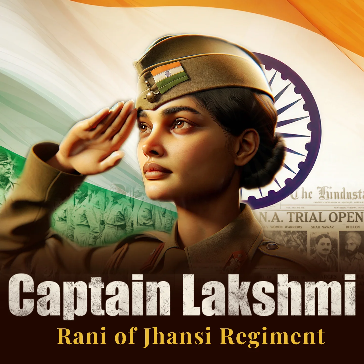 Captain Lakshmi: Of Rani of Jhansi Regiment | Lakshmi Arrested in हिंदी ...