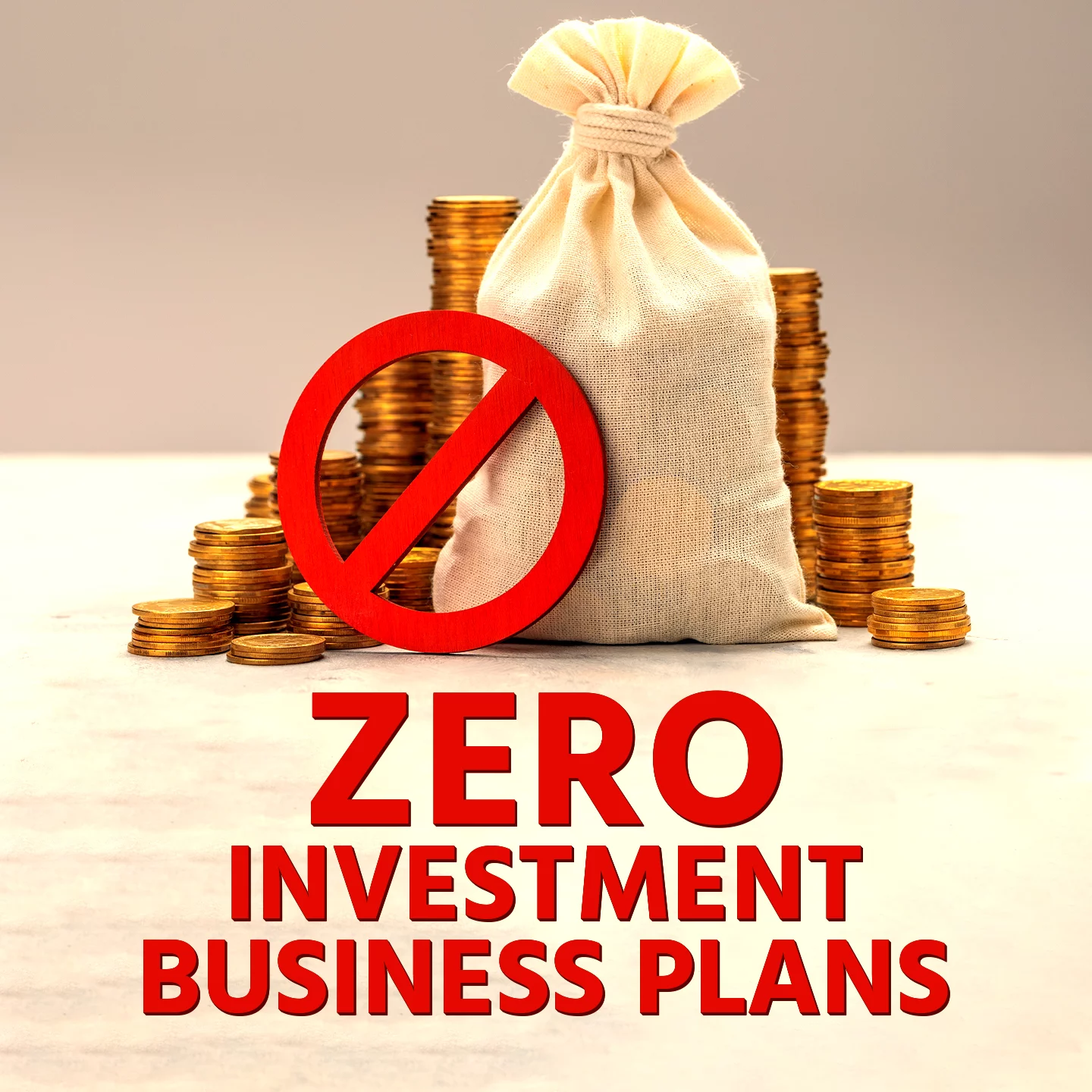 business plans with zero investment