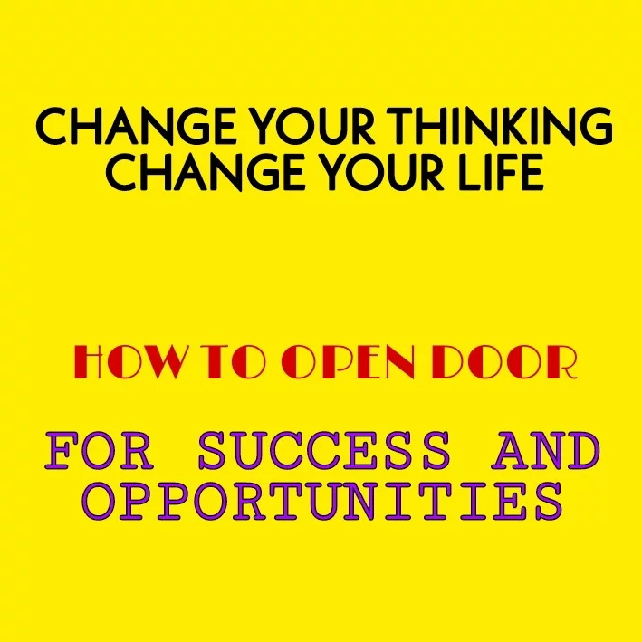how to change your way of thinking about life