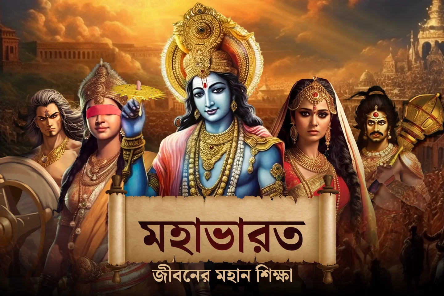 Mahabharat : Jiboner Mohan Sikkha – All bengali | Kuku FM