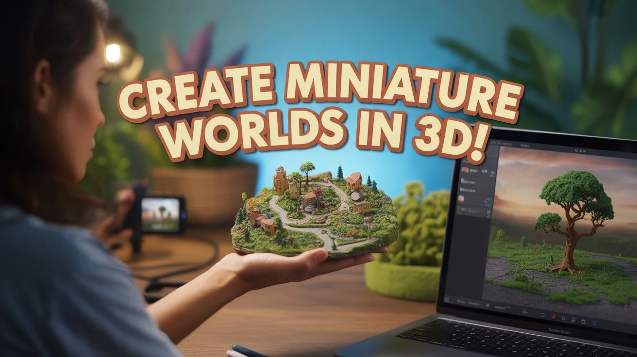 CREATE A MINIATURE WORLDS IN 3D – All Episodes | Guru