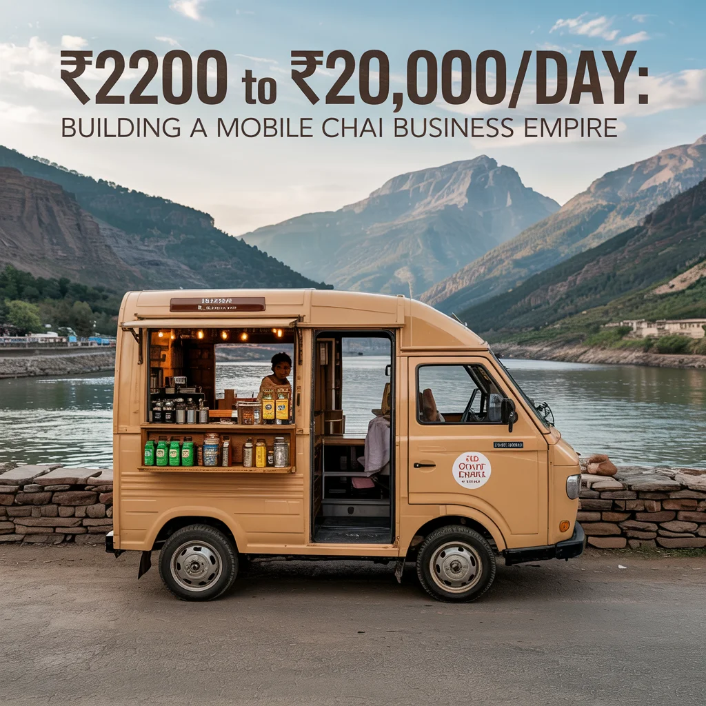 ₹2000 to ₹20,000/Day: Building a Mobile Chai Business Empire | Kukufm