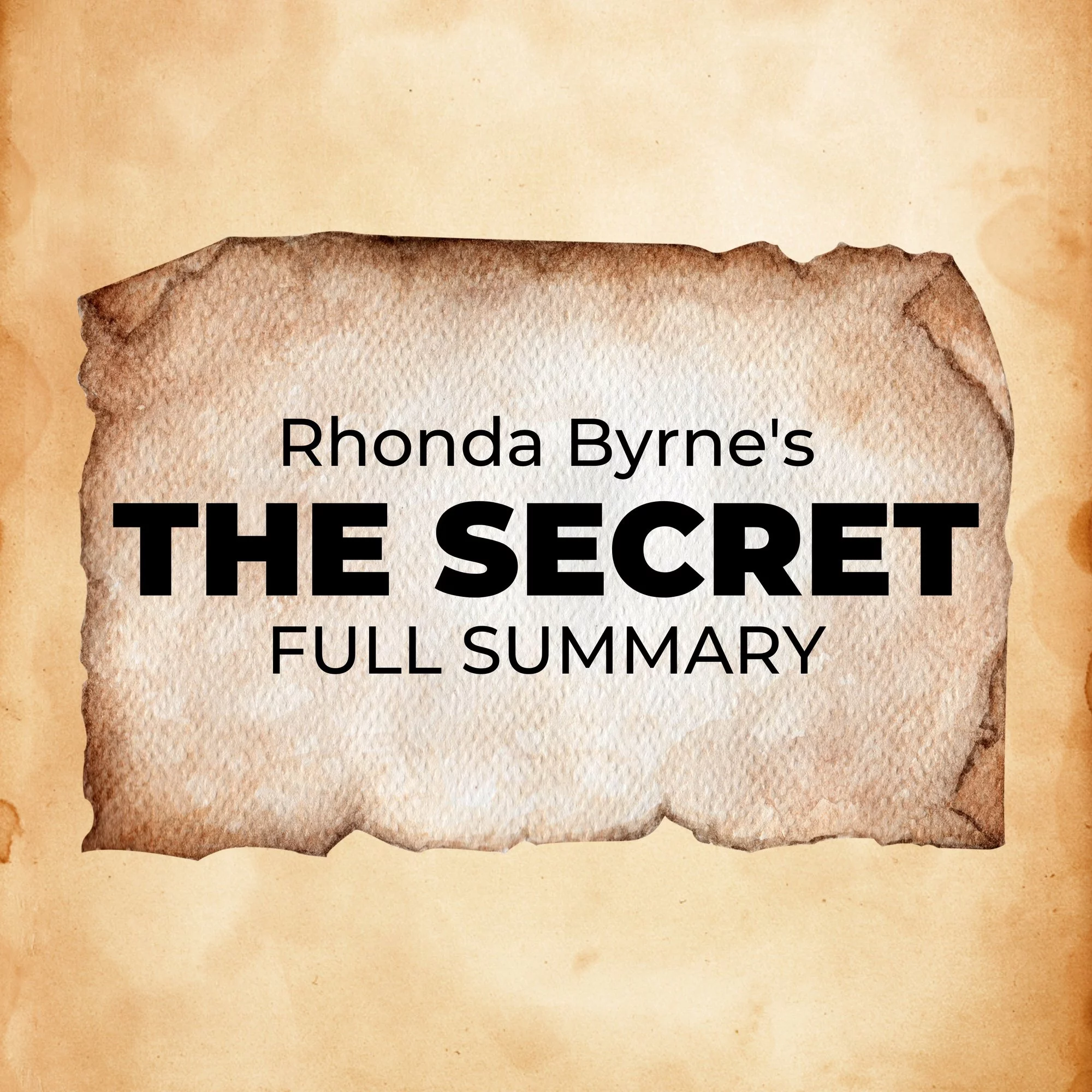 summary of movie the secret