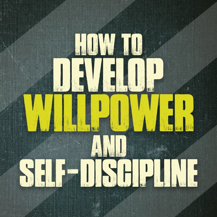 4. Self control, willpower, diet aur exercise