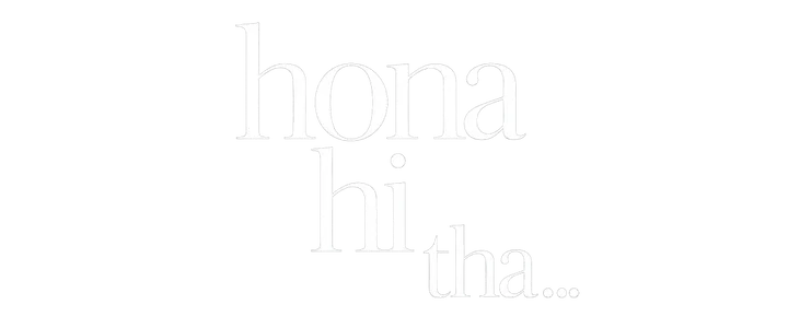 Hona Hi Tha title