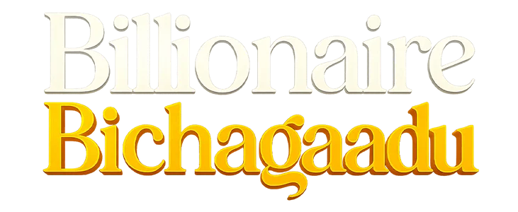 Poster for Billionaire Bichagaadu title