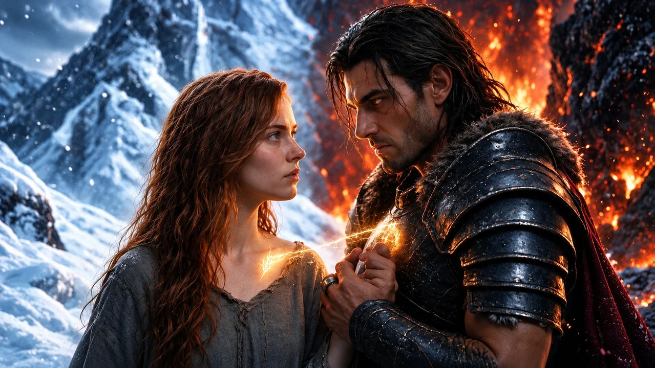 Snow Princess and a Fiery Phoenix