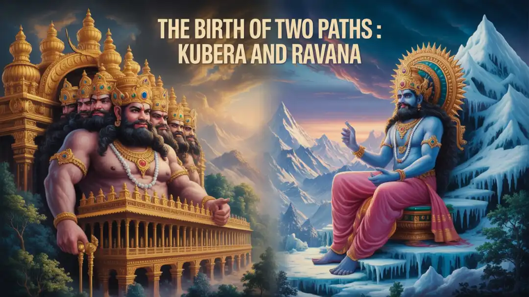 The Birth of Two Paths : Kubera and Raavana 01