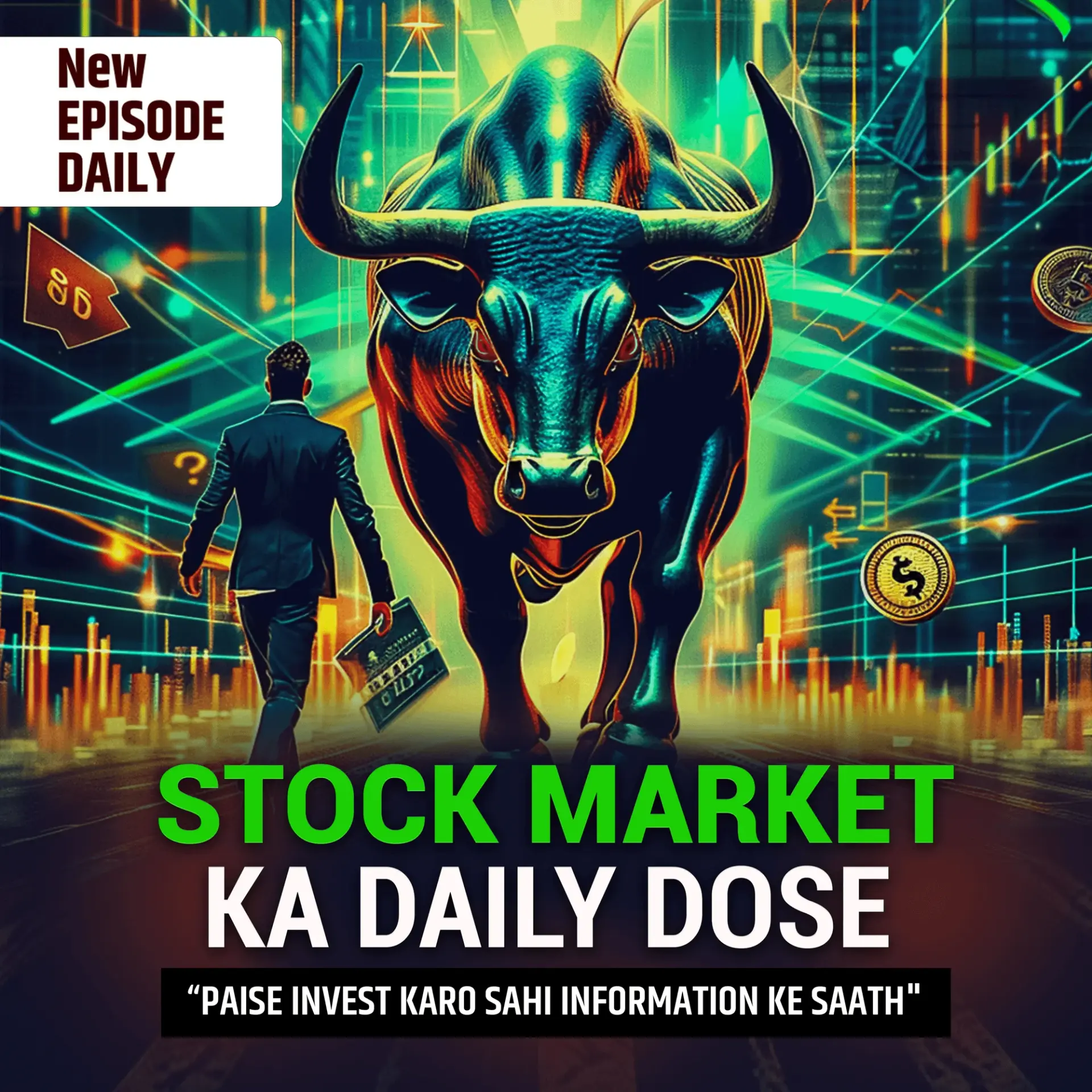 Stock Market ka Daily Dose: Paisa Invest karo sahi Information ke saath | 