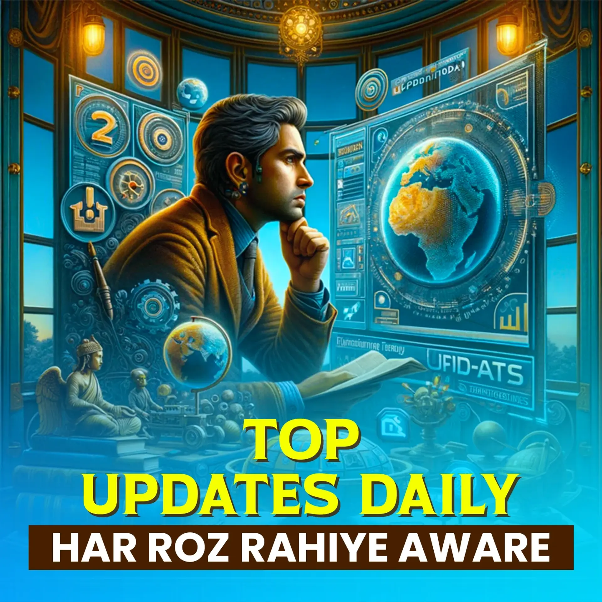Top Updates Daily: Har roz rahiye aware | 
