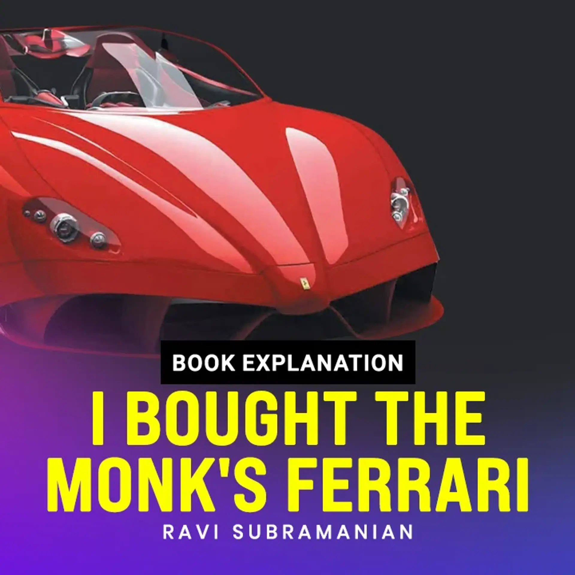 I Bought The Monk's Ferrari  | 