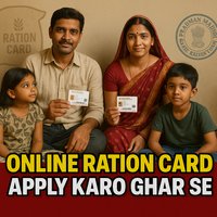 Online Ration Card Apply Karo Ghar Se