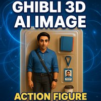 Ghibli 3D AI Action Figure Banana Seekho