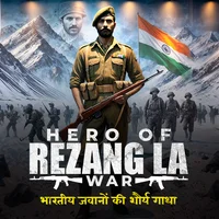 Poster_Hero Of Rezang La War "भारतीय जवानों की शौर्य गाथा"