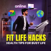Poster_Fit Life Hacks: Health Tips For Busy Life
