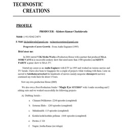TECHNOSTIC CREATIONS
