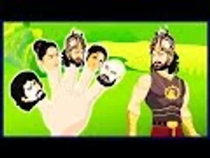 नर्सरी कवितायें & कहानियां | Bahubali Finger Family | Bahubali Nursery  Rhyme For Kids | Bahubali For Kids | Finger Family Rhyme in हिंदी | KUKU FM