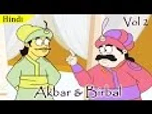 नर्सरी कवितायें & कहानियां | Akbar Birbal || Animated Moral Stories For  kids || Hindi Story For Kids || Vol 2 in हिंदी | KUKU FM