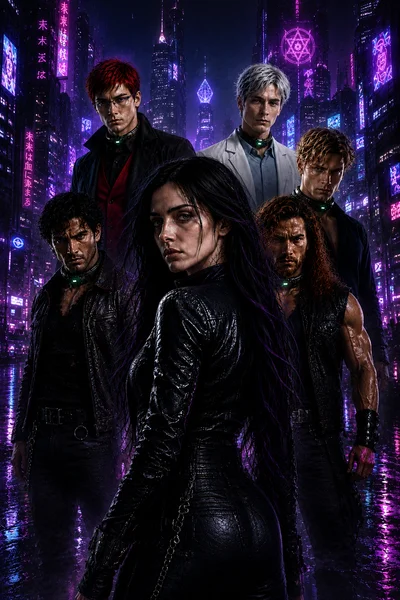 Poster_Bound to My Five Cursed Protectors