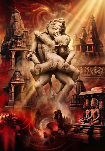 Mysteries of Desire: Khajuraho Sculptures