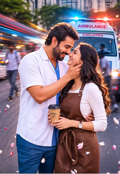 Poster for Coffee Ammayi Ambulance Abbayi
