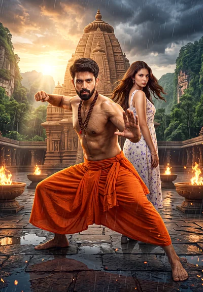 The Monk Man poster