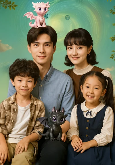 Time Traveling Cute Baby