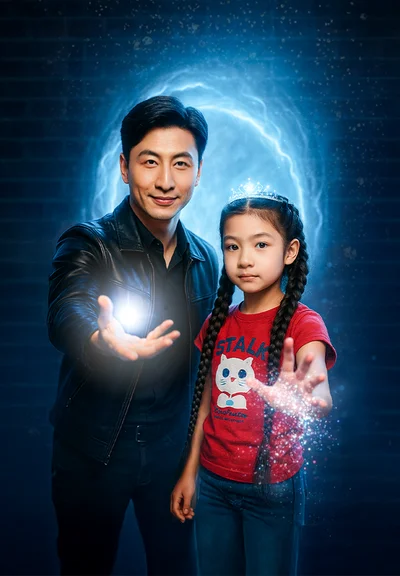 The Little Trouble Maker with Super Powers