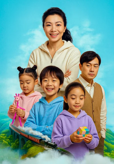 After the Breakup, I Lead My Three Kids to Conquer All Sides