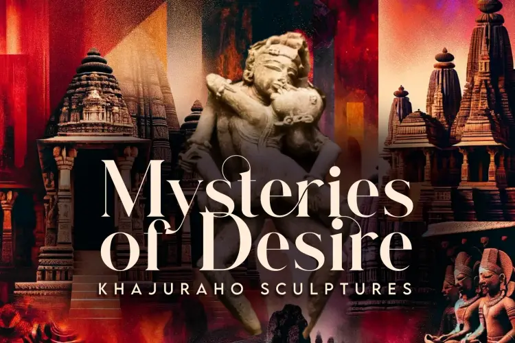 Mysteries of Desire: Khajuraho Sculptures in hindi | undefined हिन्दी मे |  Audio book and podcasts