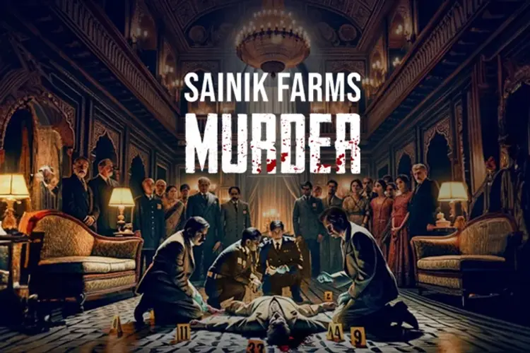 Sainik Farms Murder in hindi |  Audio book and podcasts